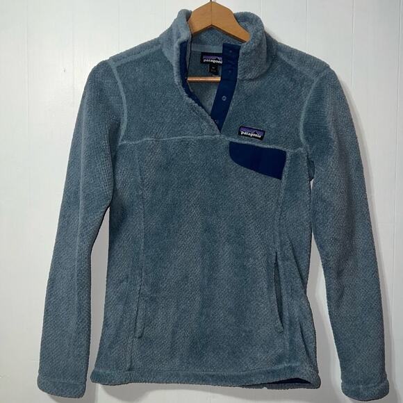 Patagonia Re-Tool Snap T Fleece Mock Neck Pullover Fleece Hiking Outerwear XS - Picture 13 of 16